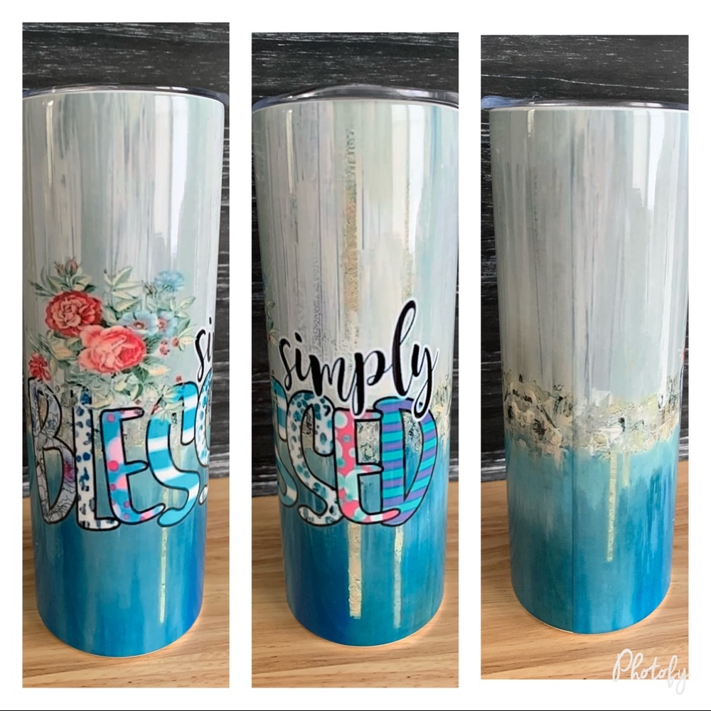 Simply Blessed Tumbler